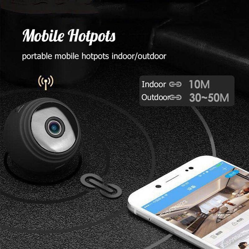 1080P SPY A9 Mini Camera Wifi Cloud Storage Wireless Smart Night Vision