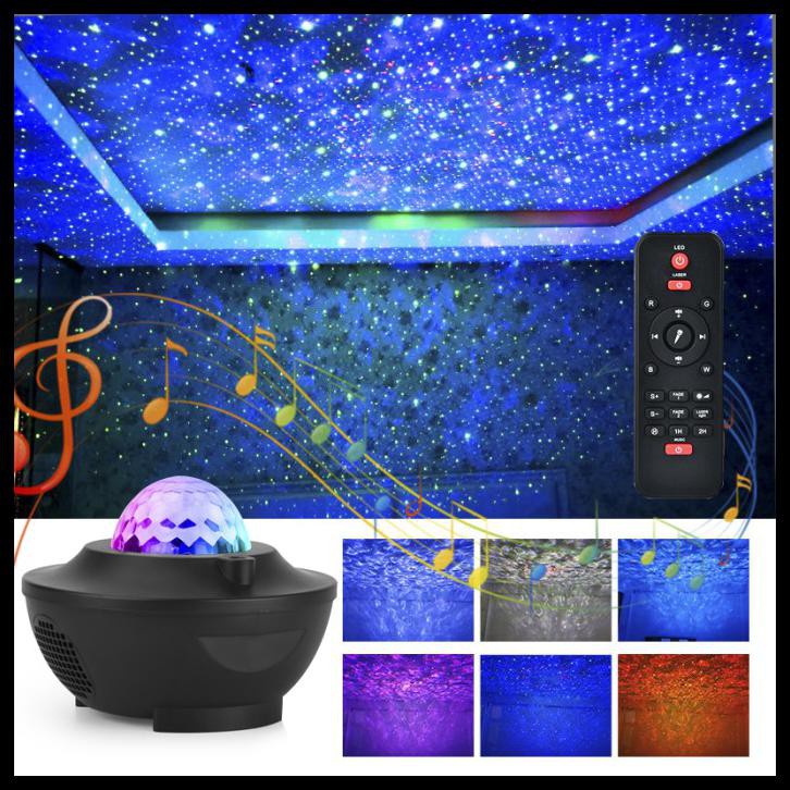 Starry Projector Light Galaxy Seen for Kids, LED Star Projector Star Lights with Remote Control, Night Light Compatible